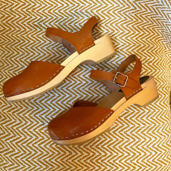 Swedish Hasbeens Shoes - COPY - Swedish Hasbeens  Covered Low, Nature, 38
